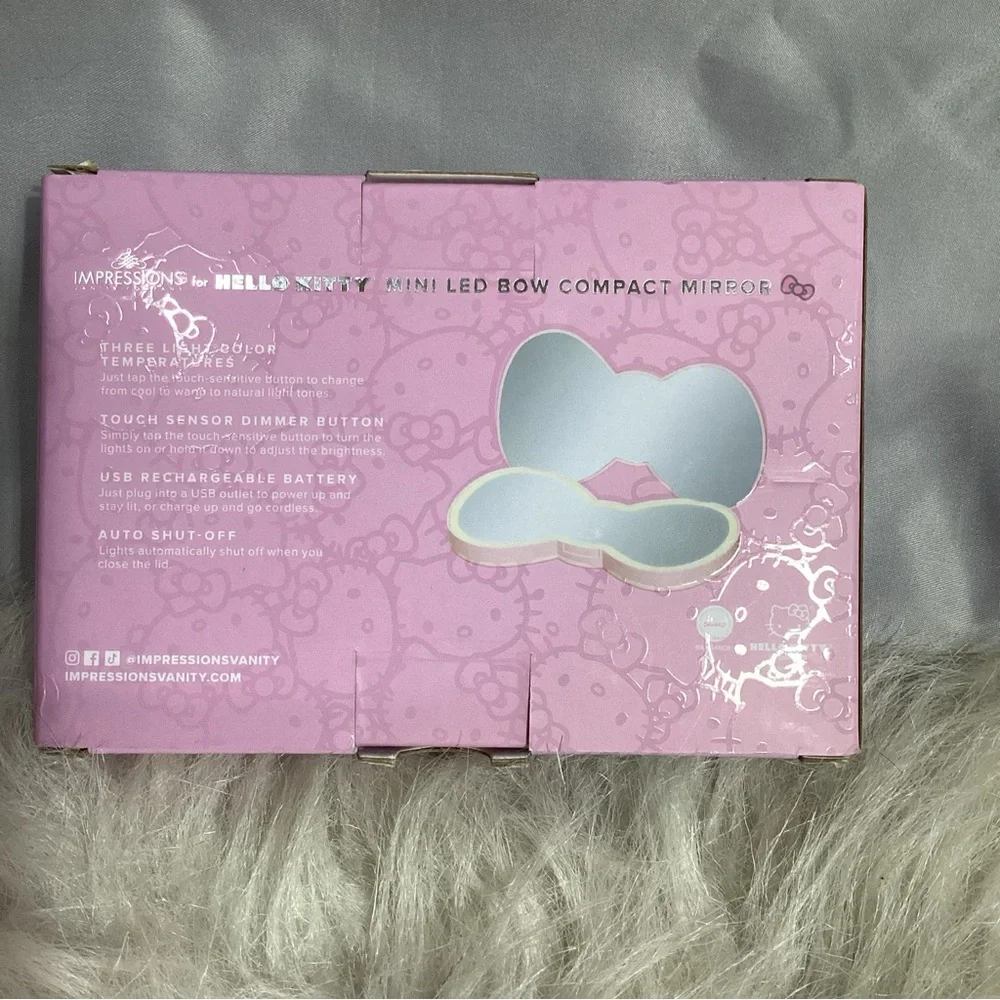 Hello Kitty impressions vanity